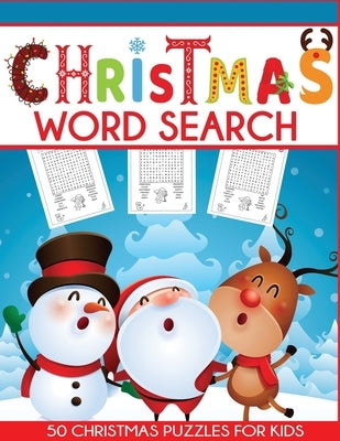 Christmas Word Search Puzzles For Kids by Blue Wave Press