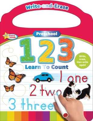 Active Minds Write-And-Erase Preschool 123: Learn to Count by Sequoia Children's Publishing