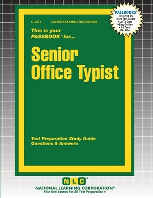 Senior Office Typist by Passbooks