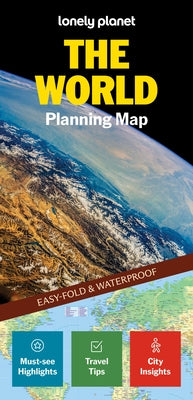 Lonely Planet the World Planning Map by Planet, Lonely