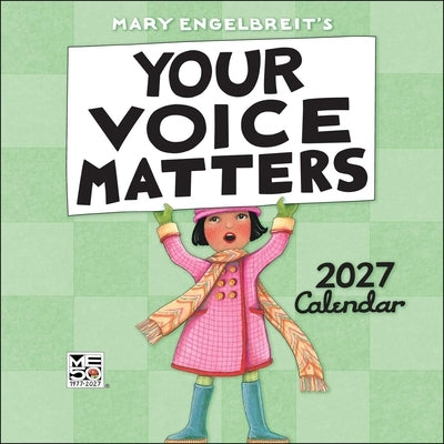 Mary Engelbreit's Your Voice Matters 2027 Wall Calendar by Engelbreit, Mary