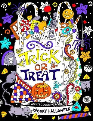 Adults Coloring Book: Spooky Halloween Fun and Relaxing Designs by Balloon Publishing