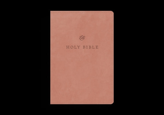 ESV Large Print Compact Bible (Trutone, Blush Rose) by 