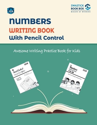 SBB Number Writing Book with Pencil Control by Swastick Book Box