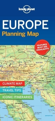 Lonely Planet Europe Planning Map 1 by Lonely Planet