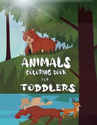 Animals Coloring Book for Toddlers: Descover and Color Different Animals, Coloring Book for Toddlers 2-4 years by Vigon, Salil