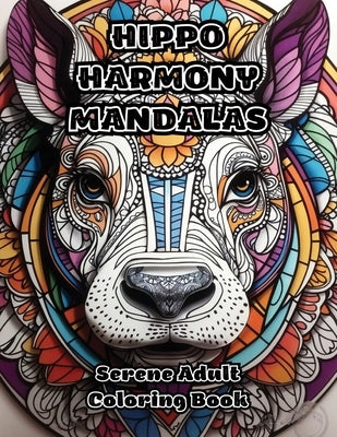 Hippo Harmony Mandalas: Serene Adult Coloring Book by Colorzen