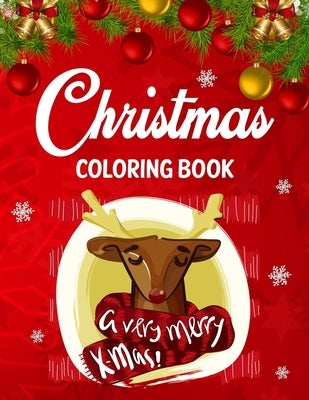 Christmas coloring book: Adult christmas coloring book for stress relief & relaxation. by Press House, Blue Moon