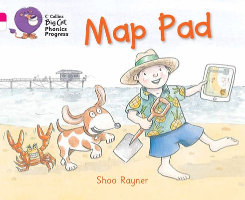 Map Pad: Band 01a Pink/Band 10 White by Rayner, Shoo
