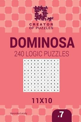 Creator of puzzles - Dominosa 240 Logic Puzzles 11x10 (Volume 7) by Krylov, Mykola