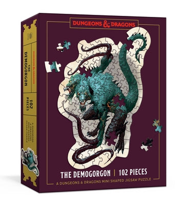 Dungeons & Dragons Mini Shaped Jigsaw Puzzle: The Demogorgon Edition: 100+ Piece Collectible Puzzle for All Ages by Official Dungeons & Dragons Licensed