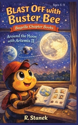 Blast Off With Buster Bee Around the Moon with Artemis II: A Bugville Critters Chapter Book About Curiosity, Teamwork, and a Real Journey Around the M by Stanek, R.