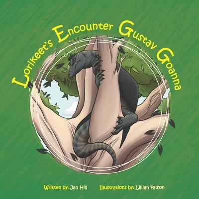 Lorikeet's Encounter Gustav Goanna by Falzon, Lillian