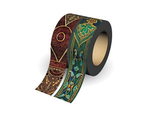 First Folio/Turquoise Chronicles Washi Tape, Chroniques by Paperblanks (Washi Tape Mixed Pack) by Paperblanks