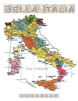 Bella Italia by D. Jean Lang M. S. C. a. S., Jean Lang M