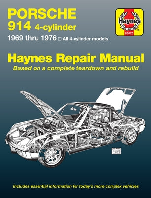Porsche 914 4-Cylinder 1969-76 by Haynes, J. H.
