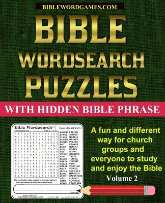 Bible Word Search Puzzles Volume 2 by Watson, Gary