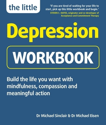 The Little Depression Workbook: Build the Life You Want with Mindfulness, Compassion and Meaningful Action by Sinclair, Michael