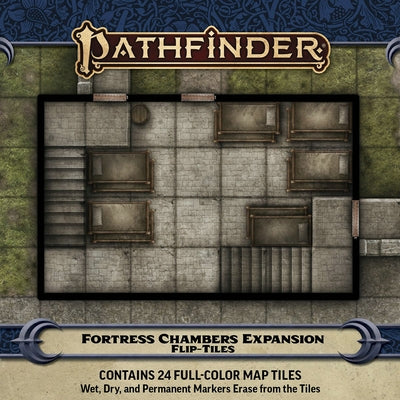 Pathfinder Flip-Tiles: Fortress Chambers Expansion by Engle, Jason A.