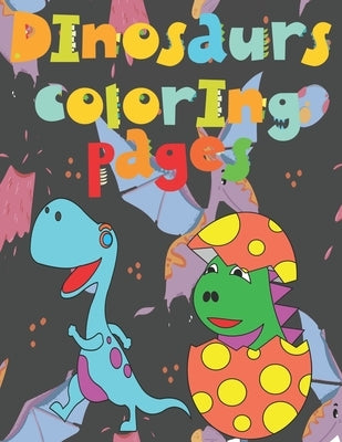 Dinosaurs coloring pages: book 140 Fantastic Dinosaurs coloring pictures all different, educational from 3,4,5,6,7,8,9,10 years by Mail, Marcos