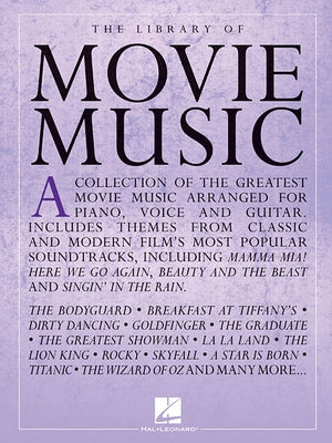 The Library of Movie Music by Hal Leonard Corp