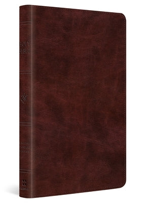 ESV Large Print Thinline Bible (Trutone, Mahogany) by Esv Bibles