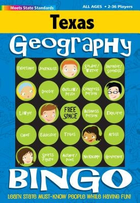 Texas Geography Bingo Game! by Gallopade International