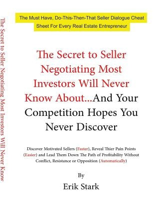 Secret to Seller Negotiation by Stark, Erik
