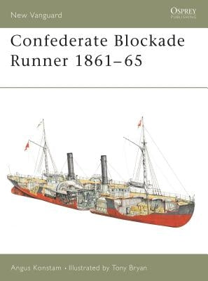 Confederate Blockade Runner 1861-65 by Konstam, Angus