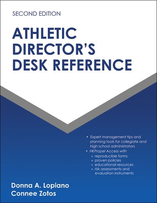 Athletic Director's Desk Reference by Lopiano, Donna A.