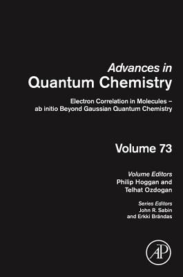 Electron Correlation in Molecules - AB Initio Beyond Gaussian Quantum Chemistry: Volume 73 by Hoggan, Philip E.