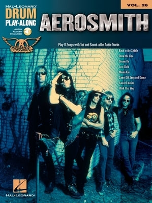 Aerosmith Drum Play-Along Volume 26 Book/Online Audio [With CD (Audio)] by Aerosmith