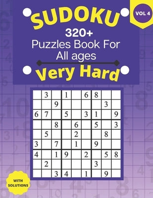 very hard sudoku puzzle books: 9x9 Sudoku Puzzle Book With 320 Very Hard and Extremely Puzzles For Adults, Kids, Teens, Seniors. Boost Your Brainpowe by Edition, Houss