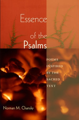 Essence of the Psalms by Chansky, Norman M.