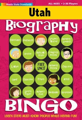 Utah Biography Bingo by Gallopade International