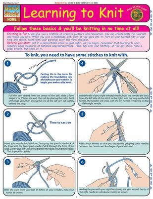 Learning to Knit by Lion Brand Yarn Company