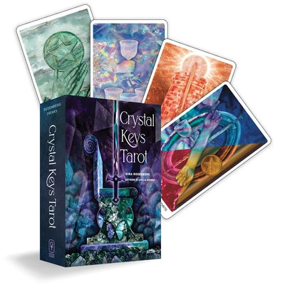 Crystal Keys Tarot: (78 Cards and 176-Page Full-Color Guidebook) by Rosenberg, Dina