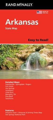 Rand McNally Easy to Read: Arkansas State Map by Rand McNally