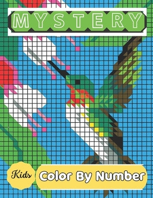 Mystery Mosaic Color By Number: Adults and Kids with Beautiful & Funny 50 Coloring Pages for Relaxation & Stress Relief - Great Gift Ideas (Mystery Mo by Book, Alif