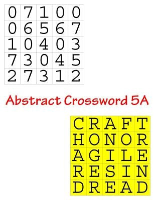 Abstract Crossword 5A by Gurtowski, Francis