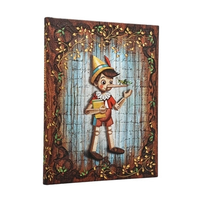 Carlo Collodi, Pinocchio Ultra Lined Hardcover Journal, 144pg, 120gsm by Paperblanks (Fairy Tale Collection) by Paperblanks