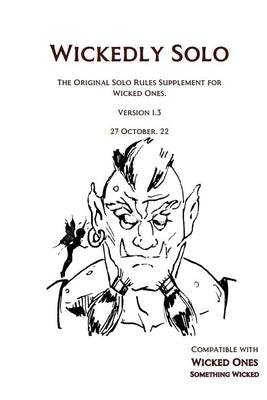 Wickedly Solo: Solo Roleplaying Wicked Ones by Rudin-Burgess, Peter