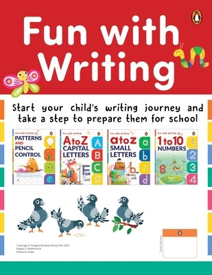 Fun with Writing (Pack of 4 Books): A Set of 4 Activity Books for Preschool Kids, Toddlers Book for 3+ [Penguin Early Learning Series] by Books, Penguin