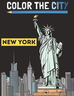 New York City Adult Coloring Book by The City, Color