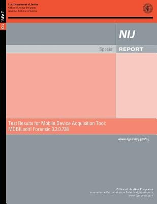 Test Results for Mobile Device Acquisition Tool: MOBILedit! Forensic 3.2.0.738 by Rose, Kristina
