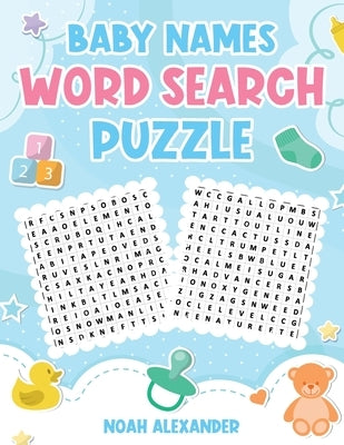 Baby Names Word Search Puzzle by Alexander, Noah