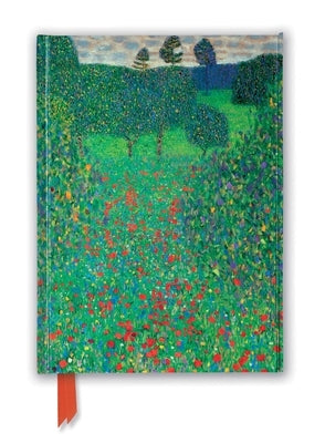 Gustav Klimt: Poppy Field (Foiled Journal) by Flame Tree Studio