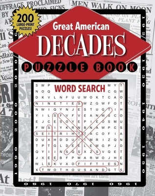 Great American Decades Puzzle Book by Applewood Books