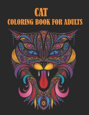 Cat Coloring Book For Adults: 50 unique designs for cats lovers by Smith, Braylon