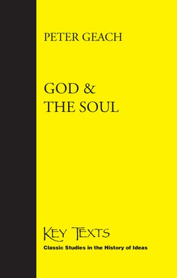 God and the Soul by Geach, Peter